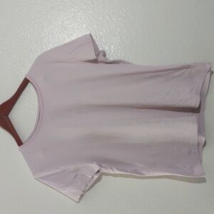 USED CROFT & BARROW STRETCH SHORT SLEEVE SHIRT COLOR SOFT PINK